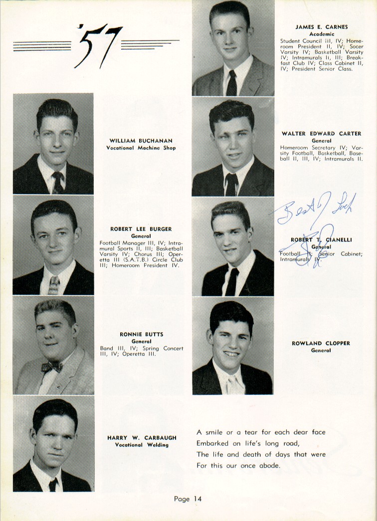 SHHS Yearbook Directory